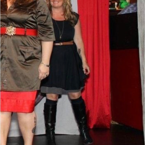 Midnight Blue and grey mini dress✨🌟 - Picture 2 of 7